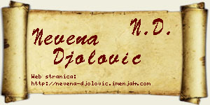 Nevena Đolović vizit kartica